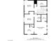 Second floor plan featuring bedrooms, bathrooms, laundry, and walk-in closet, with dimensions at 9489 Liquid Loco St, Las Vegas, NV 89178