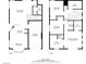 Detailed first and second floor plan with dimensions, layout, and total square footage of 1408 sq ft at 9489 Liquid Loco St, Las Vegas, NV 89178