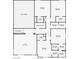 Upstairs floorplan featuring bedrooms, bathrooms, loft, and closet spaces at 9519 Chandler Springs Ave, Las Vegas, NV 89148