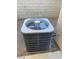 Air conditioning unit sitting outside on gravel at 10047 Fine Fern St, Las Vegas, NV 89183