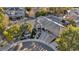 Beautiful aerial view of a home with a well-manicured lawn and desert landscaping at 177 Knollwood Ct, Henderson, NV 89074