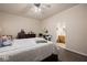 Bedroom view showcasing ensuite bathroom and plush carpeted floors at 341 Grapevine Rd, Mesquite, NV 89027