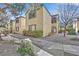 Exterior view of charming two-story condo with landscaped yard at 3672 Angela Robin St # 206, Las Vegas, NV 89129