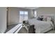 Main bedroom featuring access to the balcony and view of the mountains at 3921 Painted Lady Ave, Las Vegas, NV 89141