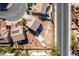 Aerial view of the property with expansive backyard, offering endless possibilities for landscaping and outdoor enjoyment at 4141 Coburn St, North Las Vegas, NV 89032