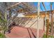 Brick-paved backyard patio shaded by a pergola, perfect for outdoor relaxation and entertaining at 4258 E Twain Ave, Las Vegas, NV 89121