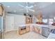 Modern kitchen with a large island, stainless steel appliances, and custom wood cabinetry at 5090 Balhurst Ct, Pahrump, NV 89061