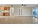 Bright open space with tile flooring, French doors and sliding glass doors at 602 Paloma Dr, Boulder City, NV 89005