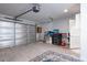 Spacious garage with an automatic door, offering secure parking and additional storage solutions at 6149 Vista Verde, Las Vegas, NV 89146