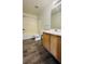 Bathroom featuring shower-tub combo and sink at 7985 Flower Seeds St, Las Vegas, NV 89139