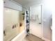 Clean bathroom featuring a shower-tub combination with modern fixtures at , Las Vegas, NV 89183
