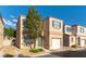 Inviting two-story home with charming curb appeal and attached one-car garage at , Las Vegas, NV 89183