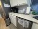 Functional kitchen with stainless steel appliances, bright countertops, and ample cabinetry at , Las Vegas, NV 89183