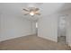 Neutral bedroom with ceiling fan, carpet at 1163 Tumbling River Ave, Henderson, NV 89052