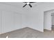 Bedroom with carpet and closet at 1905 Joella St, Las Vegas, NV 89108