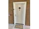 A welcoming white front door adorned with unit number and a charming 'Welcome' mat at 231 W Horizon Ridge Pkwy # 514, Henderson, NV 89012