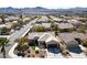 Bird's-eye view of a well-maintained neighborhood featuring single-Gathering homes and landscaping at 2921 Hayden Creek Ter, Henderson, NV 89052