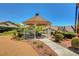 Charming gazebo in a landscaped community area, providing a serene outdoor seating space at 420 Blush Creek Pl, Las Vegas, NV 89144