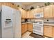 Kitchen with stainless steel appliances, granite countertops, and ample storage at 420 Blush Creek Pl, Las Vegas, NV 89144