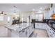 Spacious kitchen with white cabinets, granite counters, and stainless steel appliances at 11773 Golden Moments Ave, Las Vegas, NV 89138