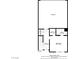 Floorplan depicts the layout of the home, including the garage, bathroom, walk in closet, hall, and bedroom at 1103 Tektite Ave, Henderson, NV 89011