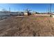 Wide angle of the home's front yard on a clear day at 1275 Westwind Rd, Las Vegas, NV 89146