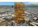 The golden Trump Tower offers views of the vibrant Las Vegas cityscape from every vantage point at 2000 N Fashion Show Dr # 2021, Las Vegas, NV 89109