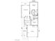 Detailed floor plan showcasing the layout of the home with two bedrooms and primary suite at 2201 Tiger Links Dr, Henderson, NV 89012