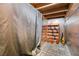 Unique wine cellar showcasing a wooden wine rack and decorative bottles, offering ample storage at 2967 Pinehurst Dr, Las Vegas, NV 89109