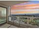 This beautiful balcony overlooks Las Vegas and a golf course, with gorgeous sky views at 322 Karen Ave # 2501, Las Vegas, NV 89109