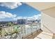 Scenic balcony view showcasing a picturesque golf course and the vibrant Las Vegas cityscape at 322 Karen Ave # 2501, Las Vegas, NV 89109