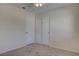 Bedroom featuring two closets, neutral paint and carpeting at 3640 Chateau Meadow St, Las Vegas, NV 89129