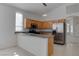 Well-equipped kitchen featuring stainless steel appliances and ample counter space at 3640 Chateau Meadow St, Las Vegas, NV 89129