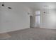 Bright living room featuring neutral carpet and recessed lighting at 3640 Chateau Meadow St, Las Vegas, NV 89129