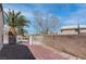 The relaxing pool is fenced off for added security at 3640 Chateau Meadow St, Las Vegas, NV 89129