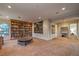 Large living room showcasing a custom bookcase and elegant decor at 6 Fire Rock Ct, Las Vegas, NV 89141