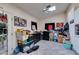 Bright bonus room with tiled floors, skylights, a ceiling fan, and plenty of space at 6202 La Palma Pkwy, Las Vegas, NV 89118