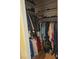 Walk-in closet with clothing and shoe racks for storage at 7186 Cressida Ct, Las Vegas, NV 89113