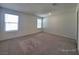 Spacious bedroom with carpet, large window and recessed lighting at 7246 Copper Grove Ave, Las Vegas, NV 89113