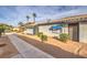 Charming single-story home featuring a tile roof, sidewalk, and simple landscaping at 211 N Lamb Blvd # C, Las Vegas, NV 89110