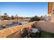 Cozy balcony featuring outdoor seating and neighborhood views at 2111 River City Dr, Laughlin, NV 89029