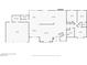 Detailed floor plan of the first level, showing layout of the living spaces, kitchen, and garage at 2501 Wimbledon Dr, Las Vegas, NV 89107