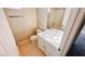 Bathroom featuring a vanity with storage and toilet at 7244 Buglehorn St, Las Vegas, NV 89131