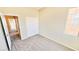 Bedroom featuring neutral walls and carpet with closet at 7244 Buglehorn St, Las Vegas, NV 89131