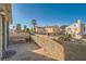 Large private stucco balcony with serene neighborhood views and ample sunlight at 9532 Cliff View Way, Las Vegas, NV 89117