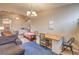 Open concept living space with dining area, perfect for Gathering gatherings and entertaining at 172 Turtle Ridge Ave, Las Vegas, NV 89183