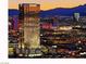 Stunning city view featuring The Trump hotel and other bright lights at night at 2000 N Fashion Show Dr # 1728, Las Vegas, NV 89109