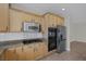 Kitchen featuring stainless appliances, granite counters, and ample counter space at 2405 Esteem Ridge Dr, Henderson, NV 89052