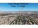 Aerial view shows proximity of Lake Mead National Park, 17 miles from this neighborhood at 2529 Vera Cruz Cir, Henderson, NV 89074