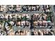 Scenic aerial view of the neighborhood showcasing the beautiful residences, streets, and greenery at 2529 Vera Cruz Cir, Henderson, NV 89074